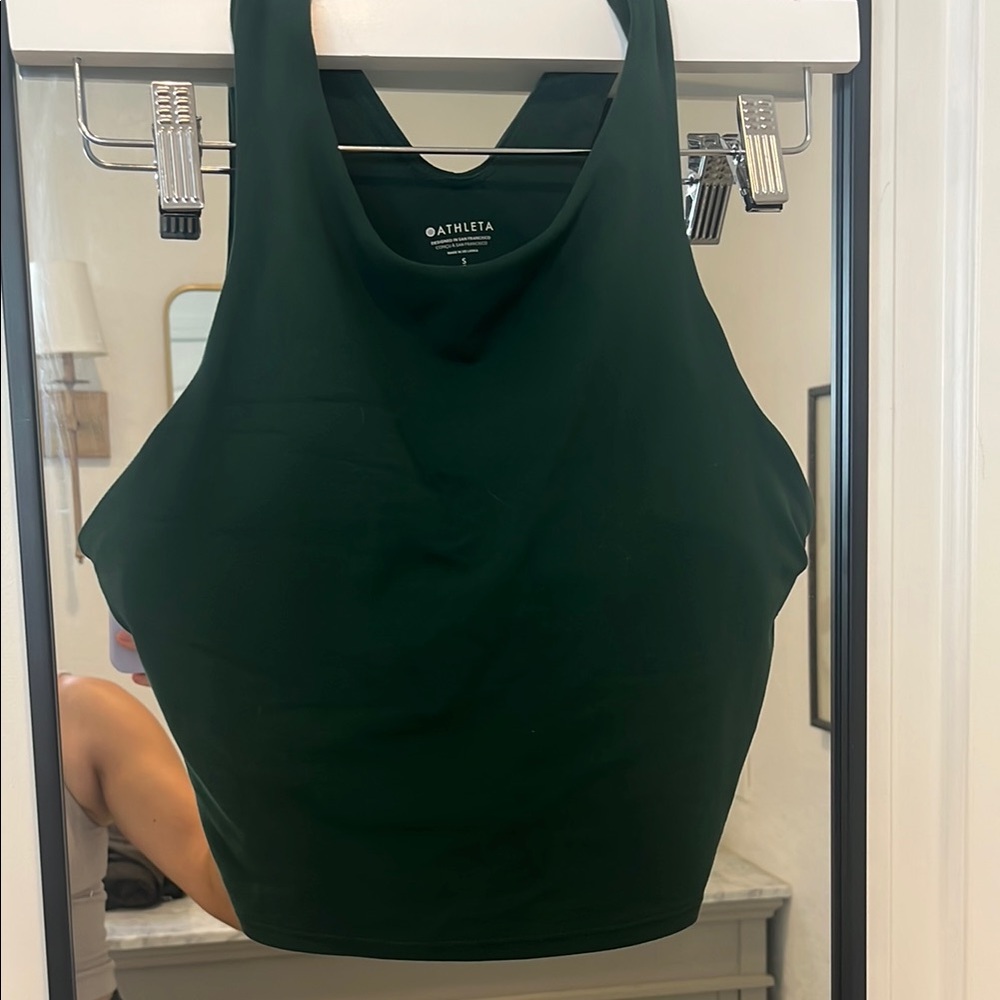 Conscious crop bra athleta